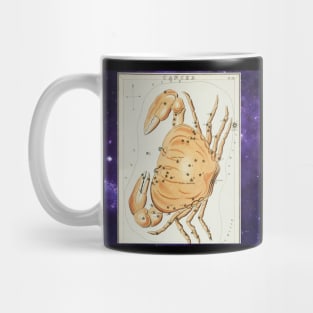 Cancer Star Sign Art. Mug